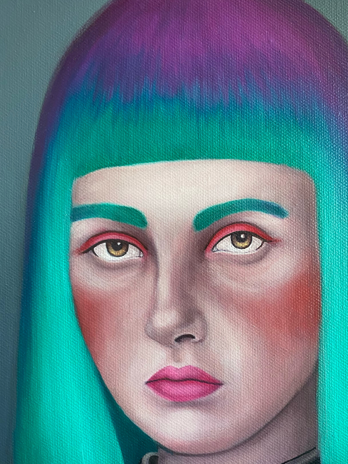 Esmeralda / Óleo Sobre Tela Original  4