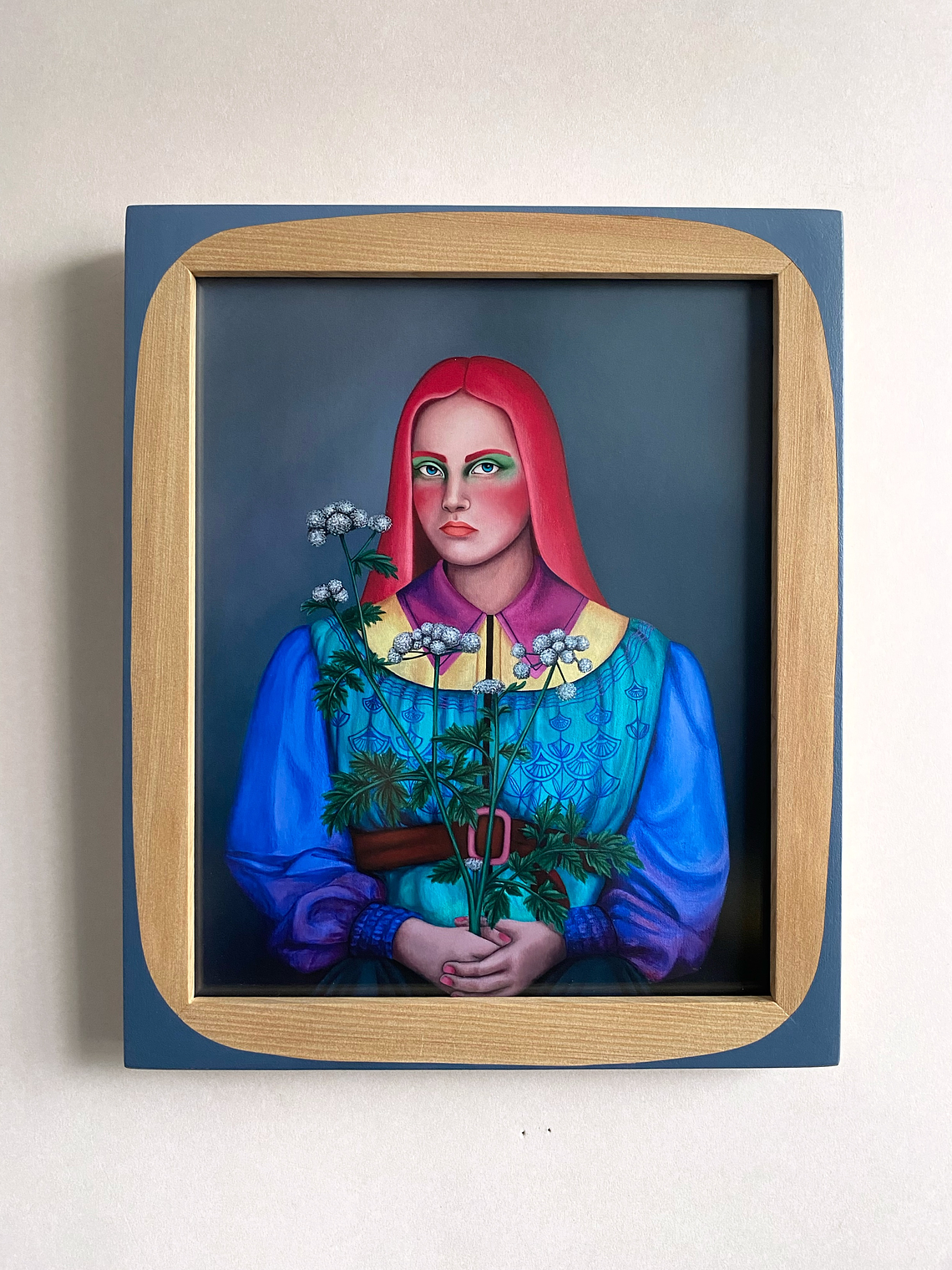 Cicuta / Print Enmarcado Rectangular  Gris  1