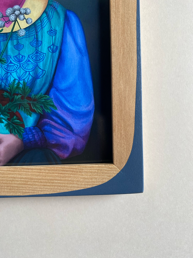 Cicuta / Print Enmarcado Rectangular  Gris  4