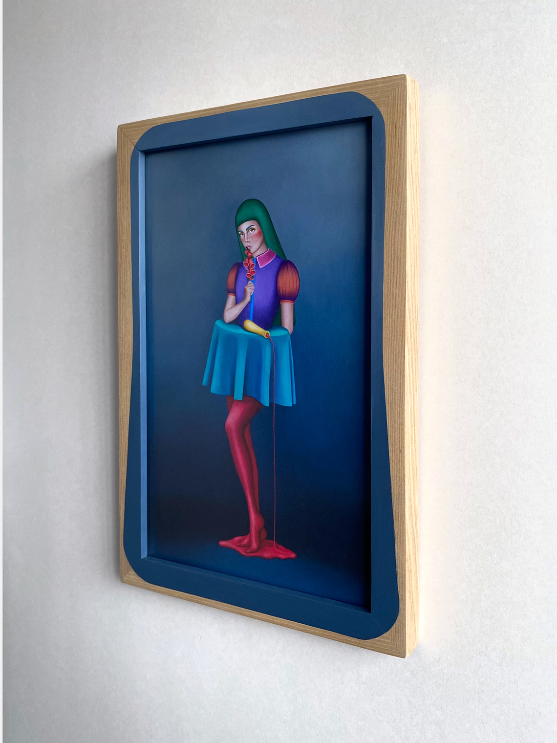 La Dedalera / Print Enmarcado Rectangular Gris  2