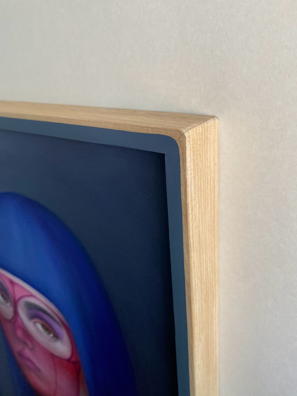 Cielo / Pintura al Óleo Original Enmarcada 6