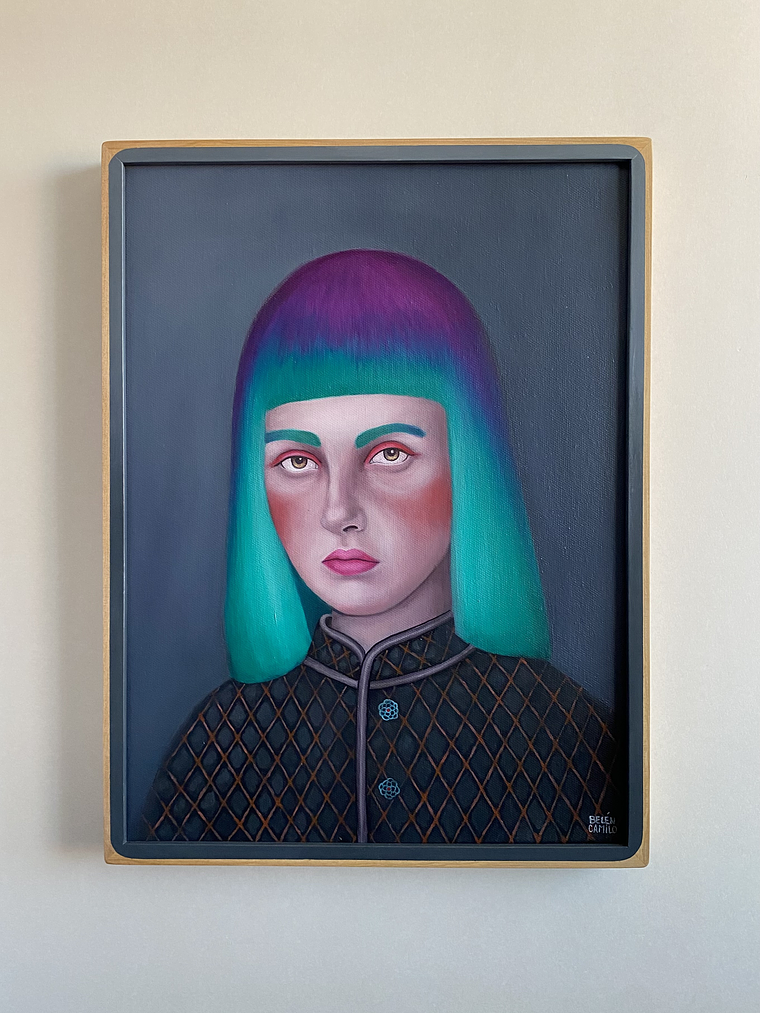 Esmeralda / Óleo Sobre Tela Original  2