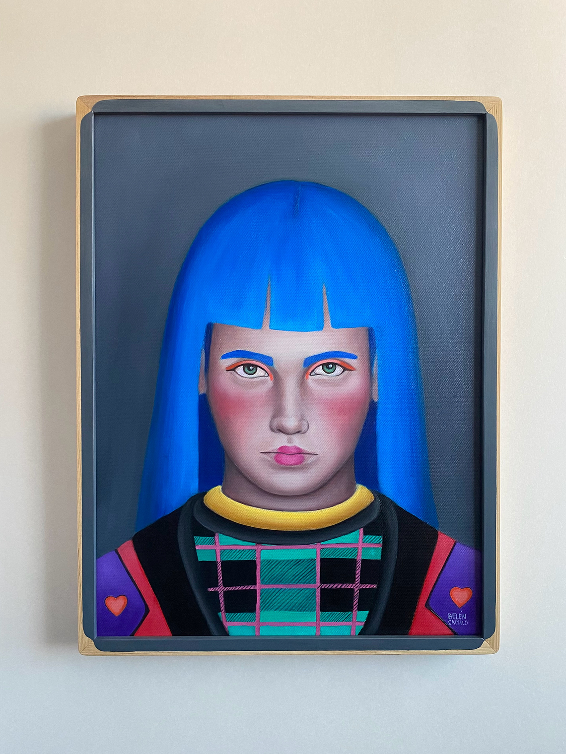 Aurora / Pintura al Óleo Original Enmarcada   2