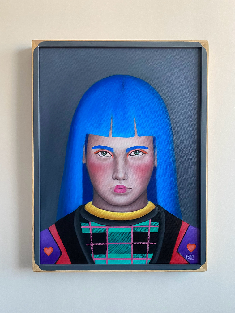 Aurora / Pintura al Óleo Original Enmarcada   2