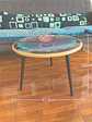 Mesa de centro pintada a mano  - Miniatura 4