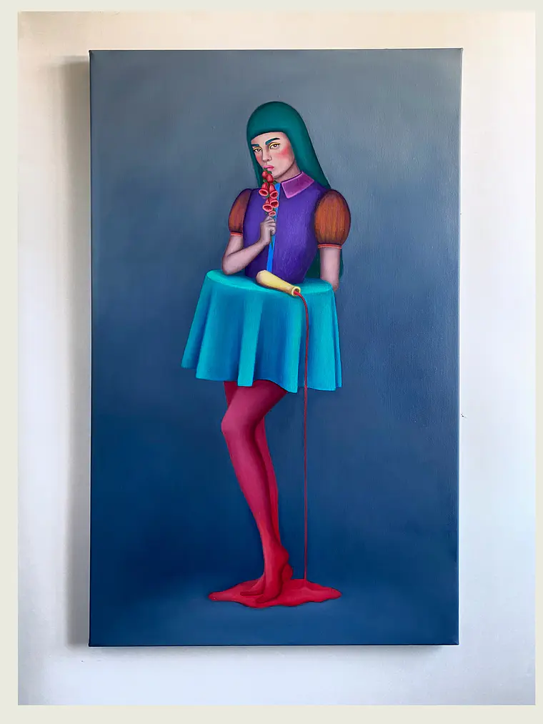 La Dedalera / Pintura al Óleo Original / Sin marco  1