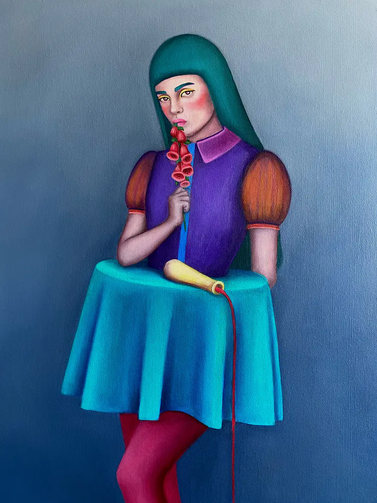 La Dedalera / Pintura al Óleo Original / Sin marco  2