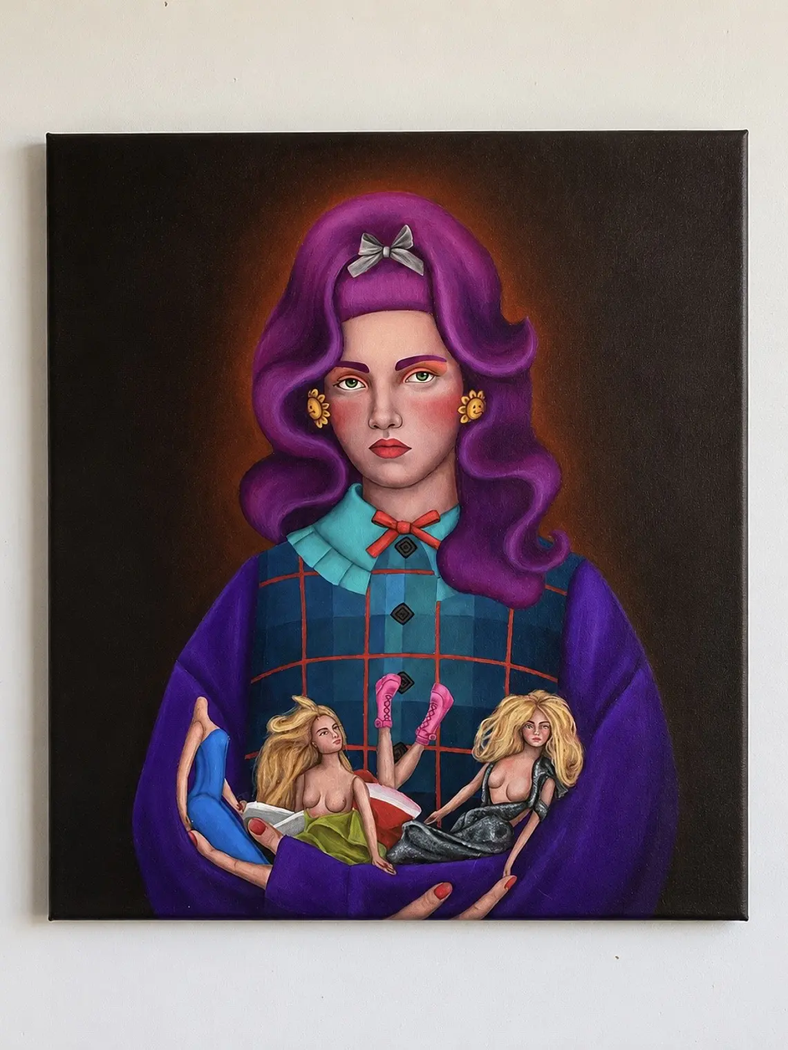 Magdalena / Pintura al Oleo Original / sin marco  2