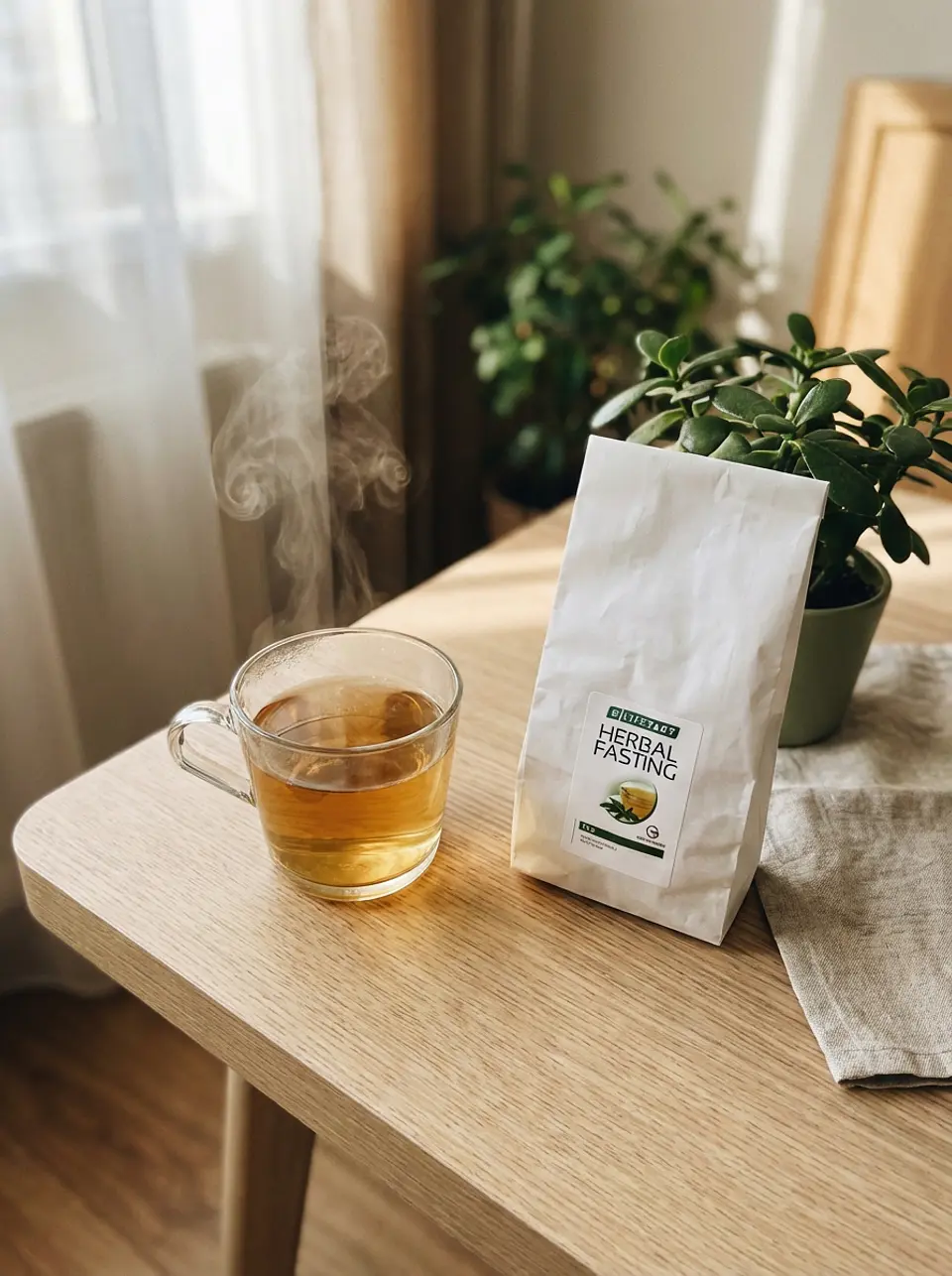 Sinta-se Leve: Chá Herbal Fasting  LR  2