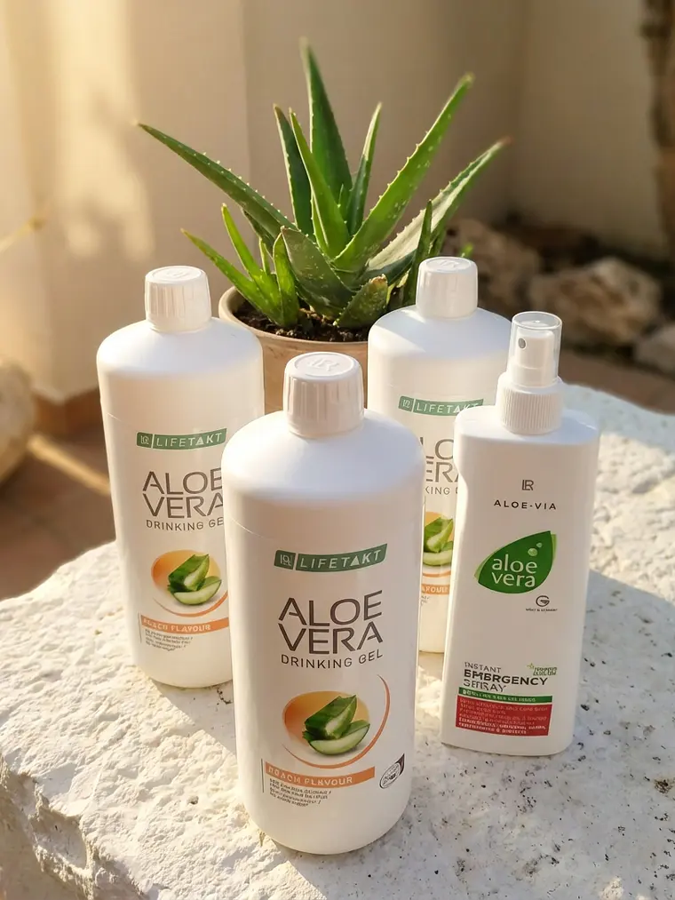 Set Triplo Aloé Vera Pêssego +Oferta Spray Hidratante 1