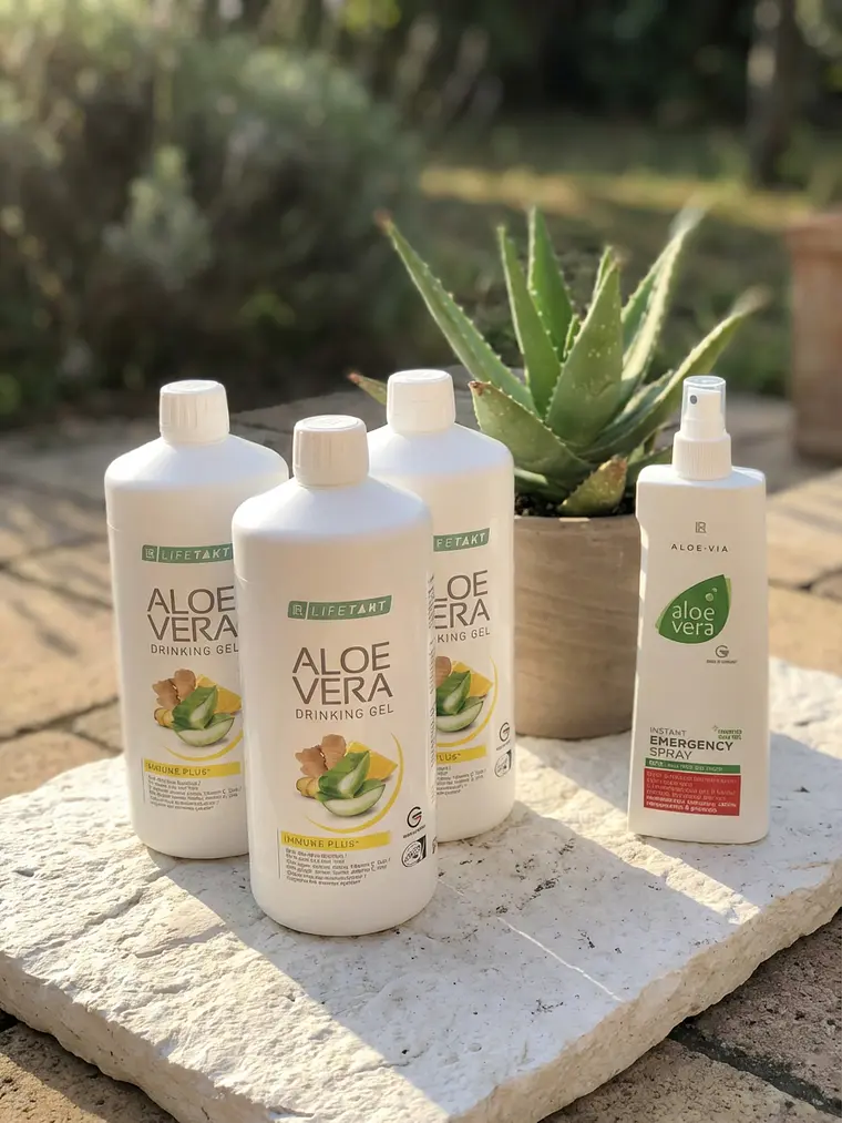 Set Triplo Aloé Vera Imune Plus + Oferta Spray Hidratante 1