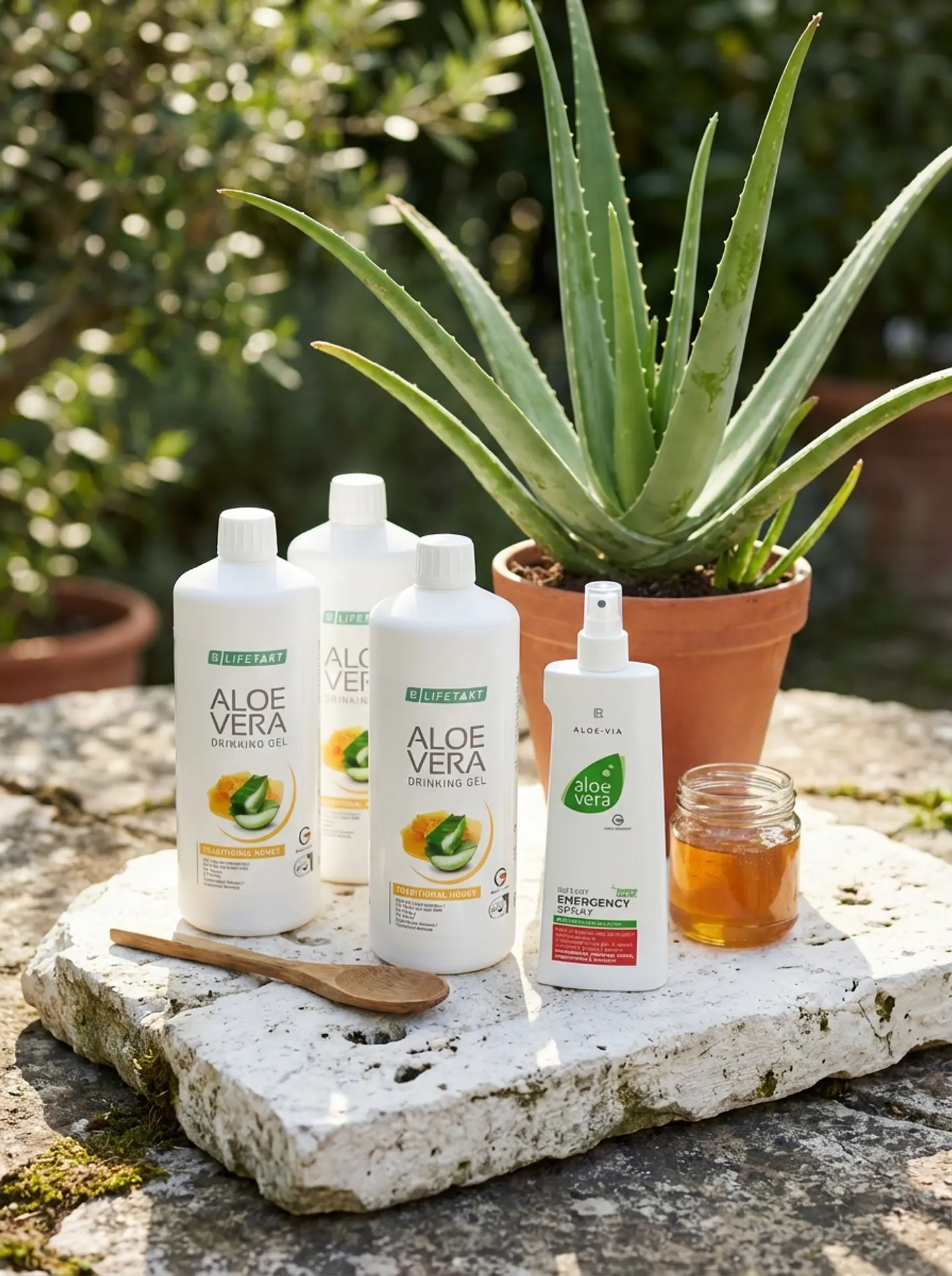 Set Triplo Aloé Vera Mel + Oferta Spray Hidratante 1