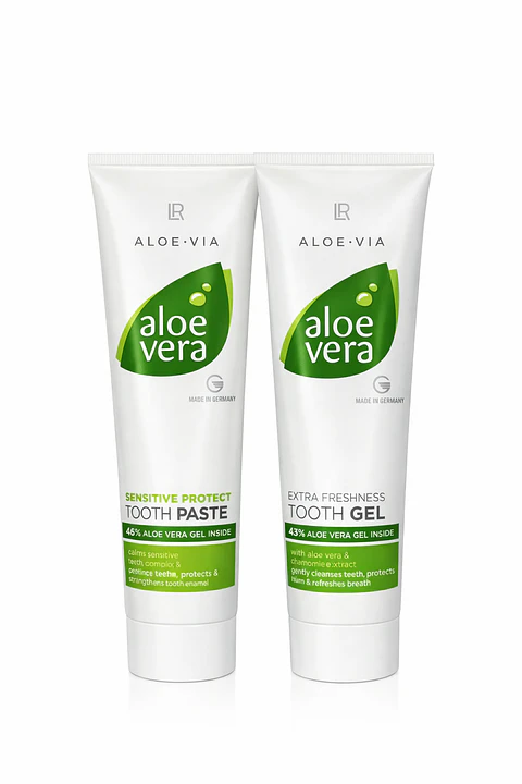 Set pasta e gel dentífrico-LR