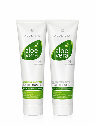 Set pasta e gel dentífrico-LR