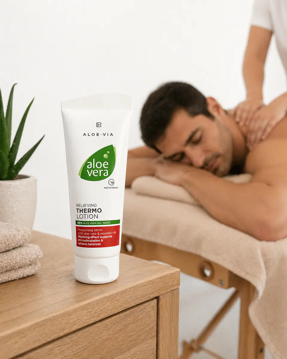 Loção Térmica LR Aloé Vera  Relaxante (100ml) 3