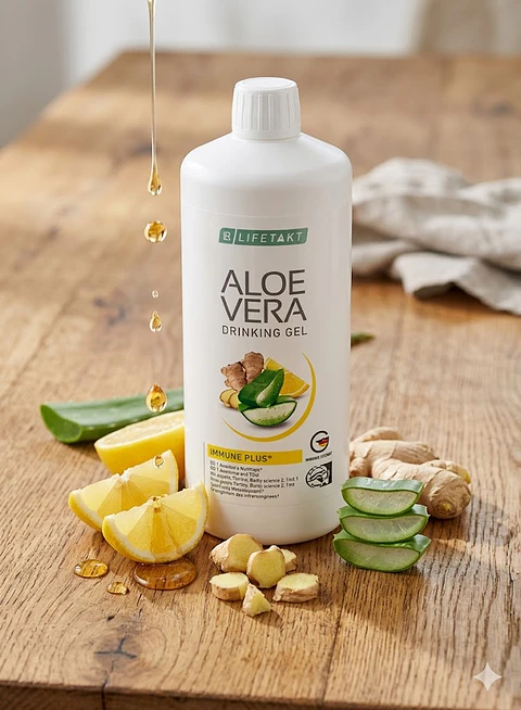  Aloe Vera Drinking Gel Immune Plus LR – Reforço Imunitário Triplo