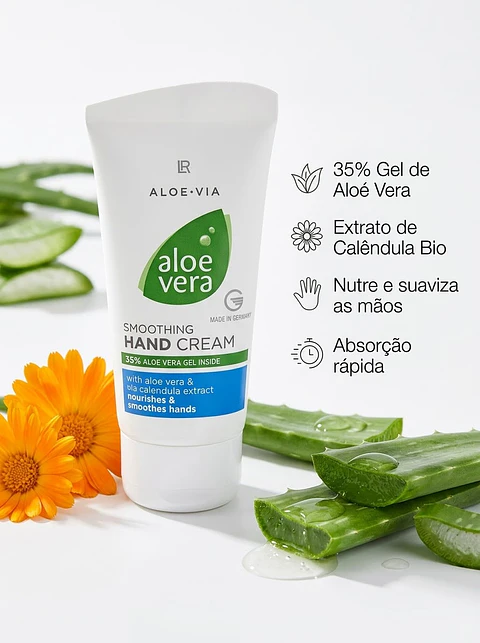 Creme de Mãos Suave Aloé Vera LR- Hidratação Diária