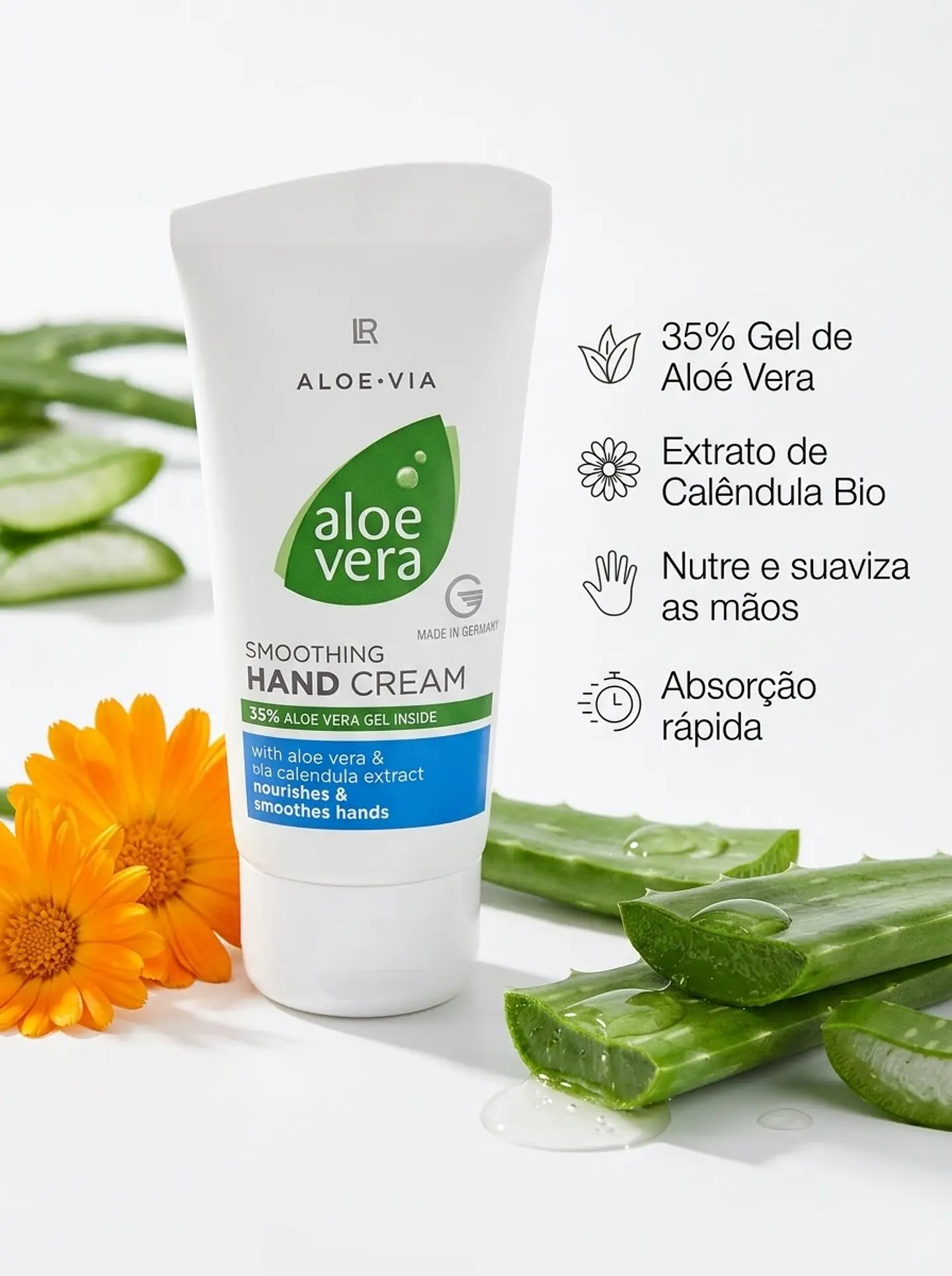 Creme de Mãos Suave Aloé Vera LR- Hidratação Diária 2
