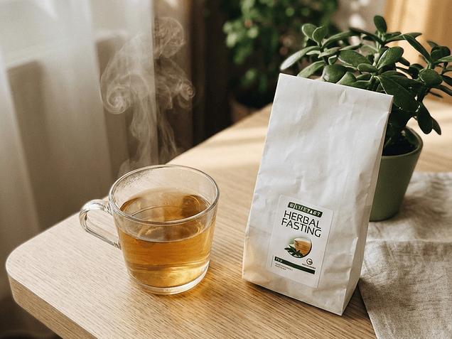 Chá herbal fasting