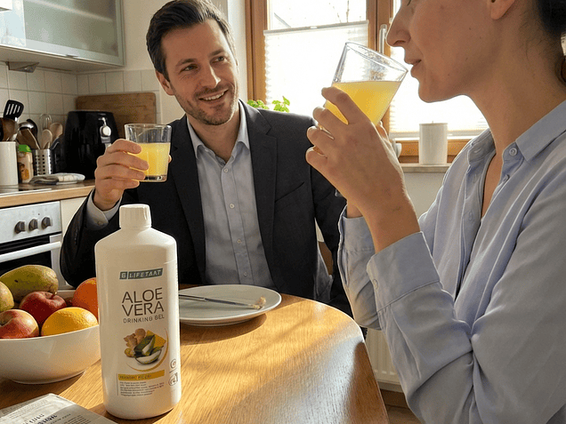 Géis  bebíveis de Aloé Vera