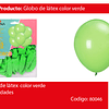 Globos de látex 25pcs 30cm verde fruta