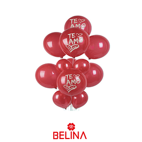 Globos de latex te amo 13pcs