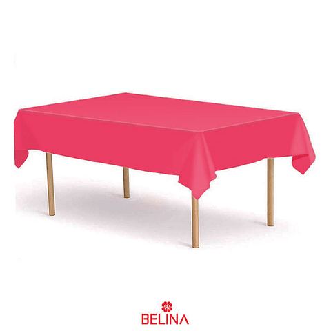 Mantel plastico fucsia