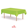 Mantel plastico verde