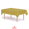 Mantel plastico oro