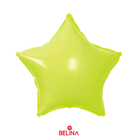 Globo estrella verde