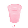 Vaso plastico 300cc rosado 10pcs