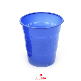 Vaso plastico 300cc azul 10pcs