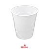 Vaso plastico 300cc blanco 10pcs