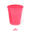 Vaso plastico 410cc fucsia 10pcs