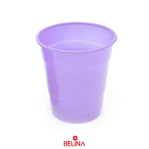 Vaso plastico 410cc lila 10pcs