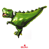 Globo metalizado dinosaurio verde