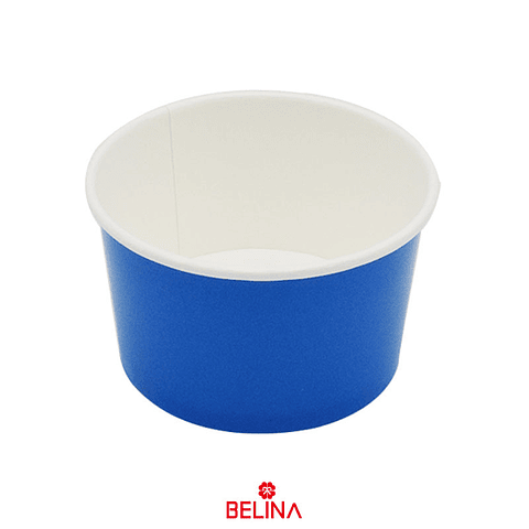 Vaso de cartón para postre azul oscuro 6pcs 8.5x5x7cm