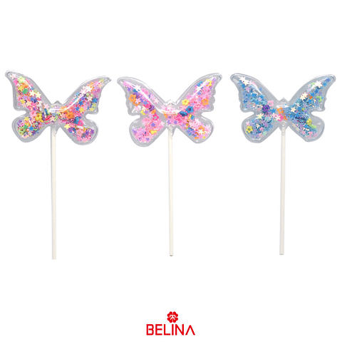 Topper de mariposa 11.8cm 2pcs