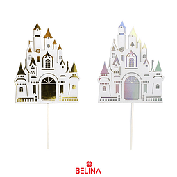 Topper de castillo 1pc 22cm