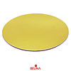 Base redonda gruesa oro 25cm 5mm