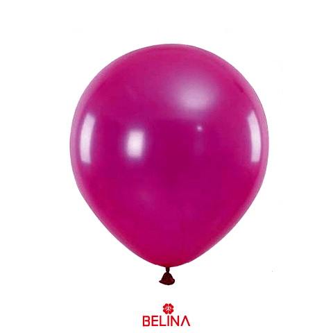 Globos de latex fucsia oscuro brillante 23cm 12pcs