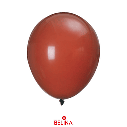 Globos de latex 30cm café 25pcs