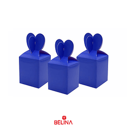 Caja de regalo azul 6pcs 19x9x9cm