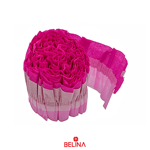 Feston decorativo fucsia/rosa 8x300cm 1pcs