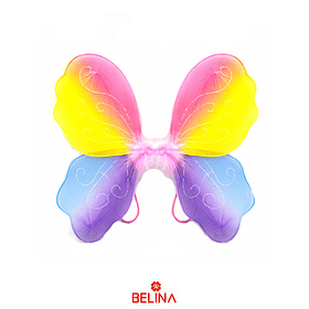 Alas de mariposa peq. Multicolor 1pcs