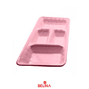 Bandeja rectangular rosada 2pcs 35x18cm