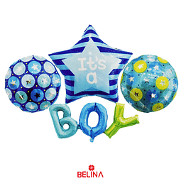 Set de globos its a boy
