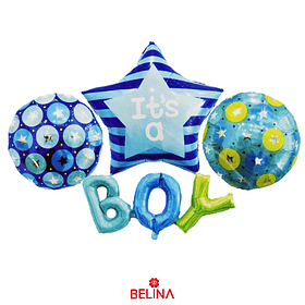 Set de globos its a boy