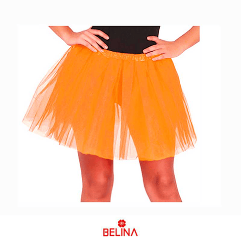 Tutu 30cm naranja