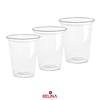 Vasos plásticos 250ml 25pcs transparente